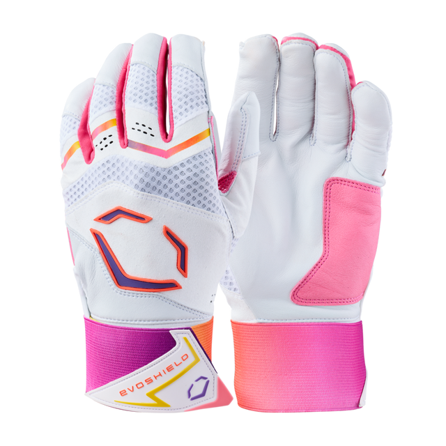 Wilson X-srz Gradient Carbyne Youth Batting Gloves with Strap-2