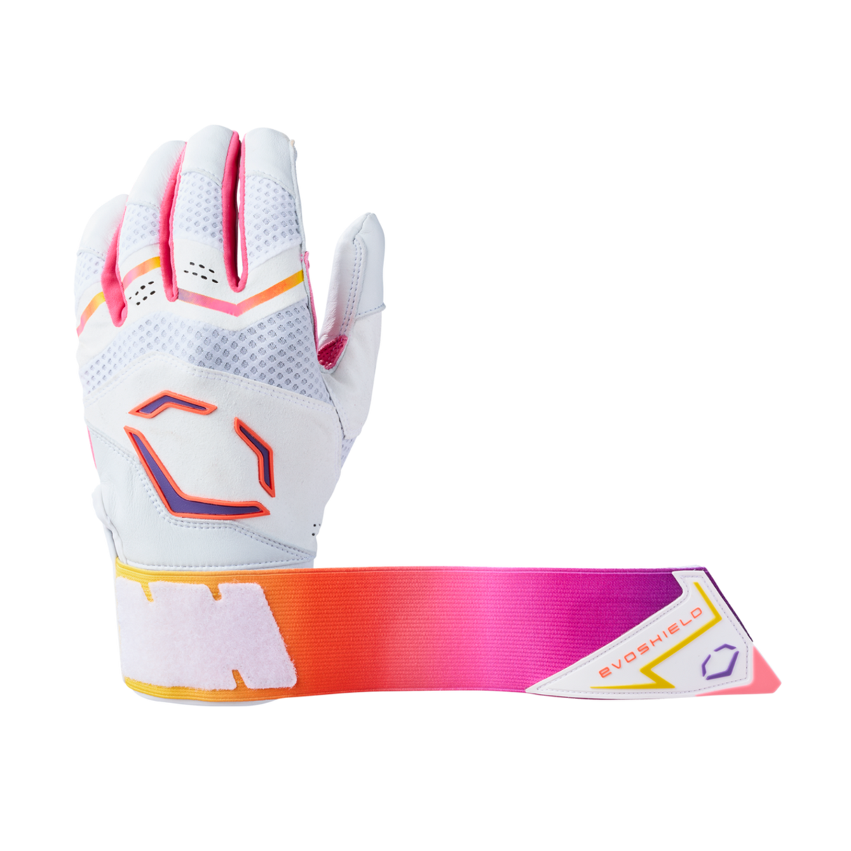 Wilson X-srz Gradient Carbyne Youth Batting Gloves with Strap-4