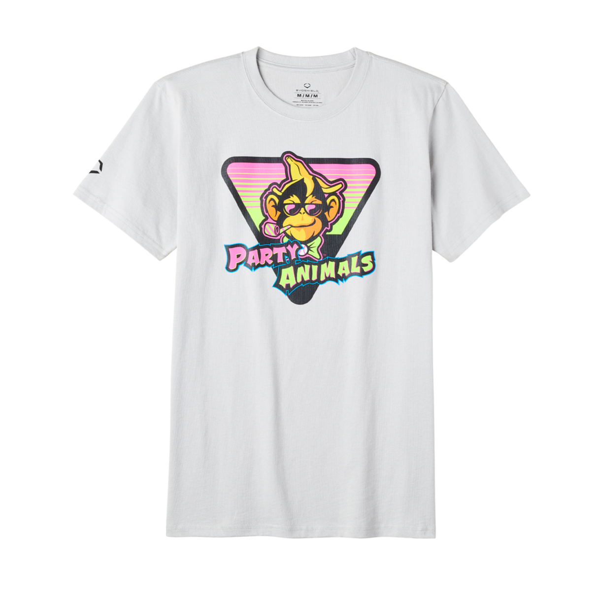 EvoShield Men's Unisex Party Animals Synth Baseball Tee-2