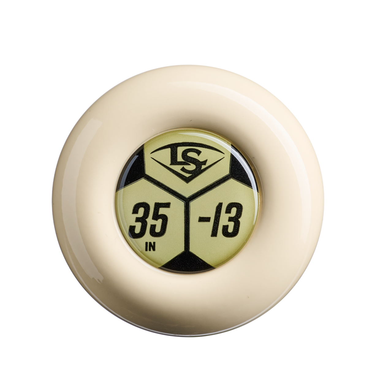Louisville Slugger Pro Prime Alloy Fungo -13 35" Ivory Training Bat-2