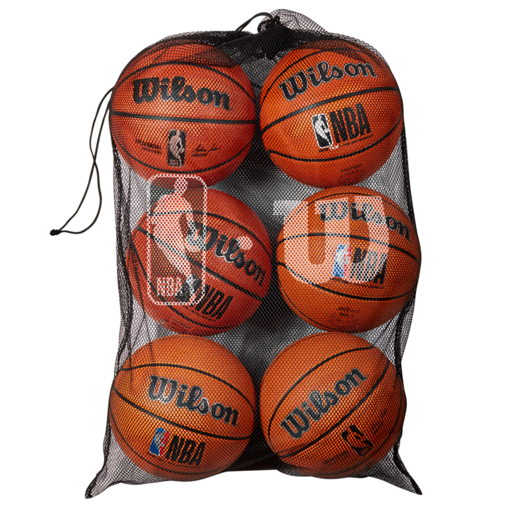 Wilson NBA 6 Ball Mesh Carry Bag Basketball-1