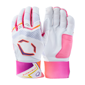 Wilson Men's X-srz Gradient Carbyne Adult Batting Gloves with Strap-2