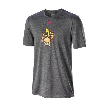 Wilson Youth Party Animals Heather Tech Baseball Tee-5