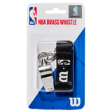 Wilson NBA Brass Whistle with Lanyard Basketball-1