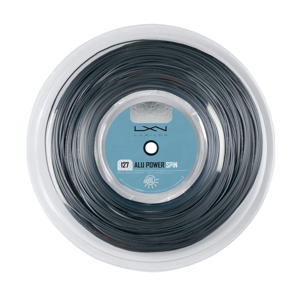 Luxilon Tennis Adult Aluminum Power Spin 127 220M Reel-2