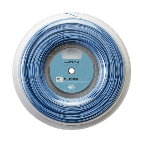 Luxilon Tennis Adult Aluminum Power 125 220M Reel Ice