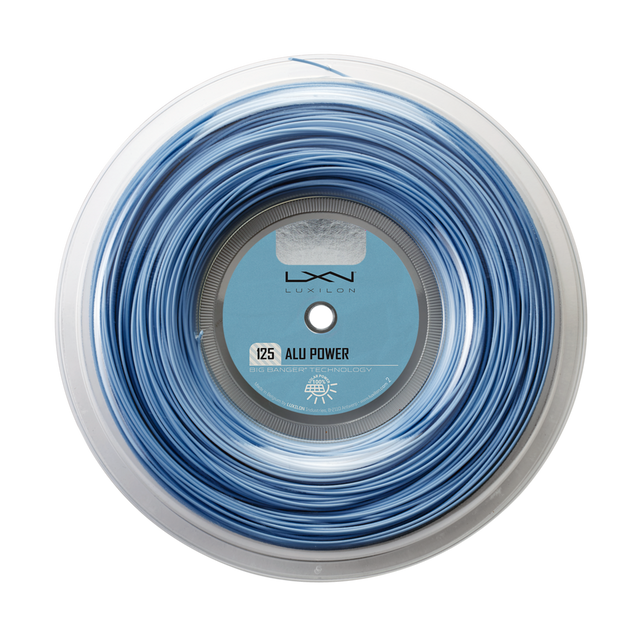 Luxilon Tennis Adult Aluminum Power 125 220M Reel Ice