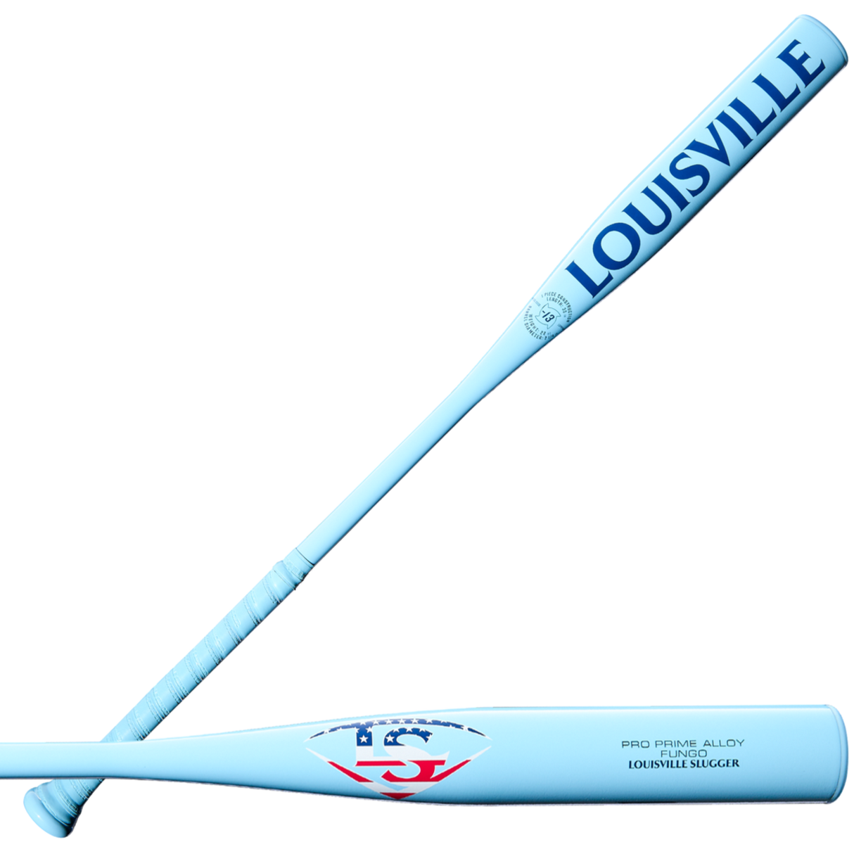 Louisville Slugger Pro Prime Alloy Fungo -13 35" Light Blue Training Bat-5