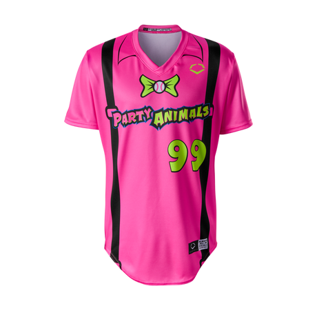EvoShield Youth EVO Party Animal Short Sleeve Replica Baseball Jersey-1