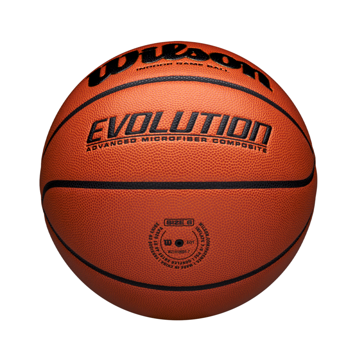 Wilson Evolution Game Ball NFHS Basketball-6