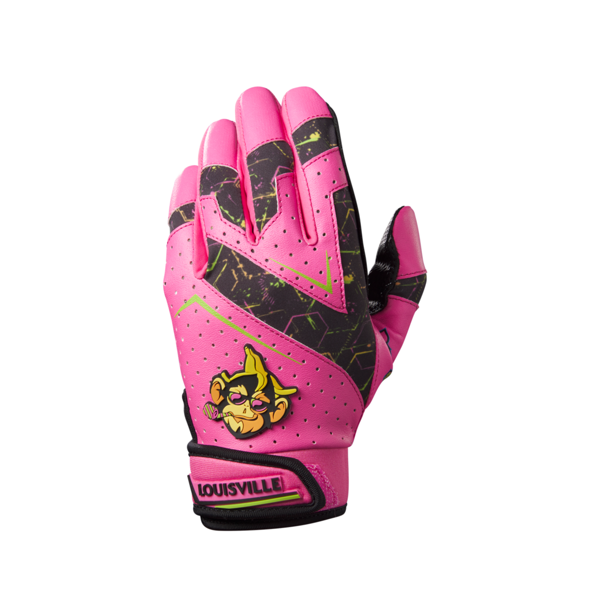 Louisville Slugger Party Animals Youth Genuine V2 Batting Gloves-3