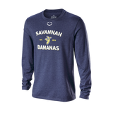 EvoShield Men's Adult EVO Bananas Compression Heather Long Sleeve-5