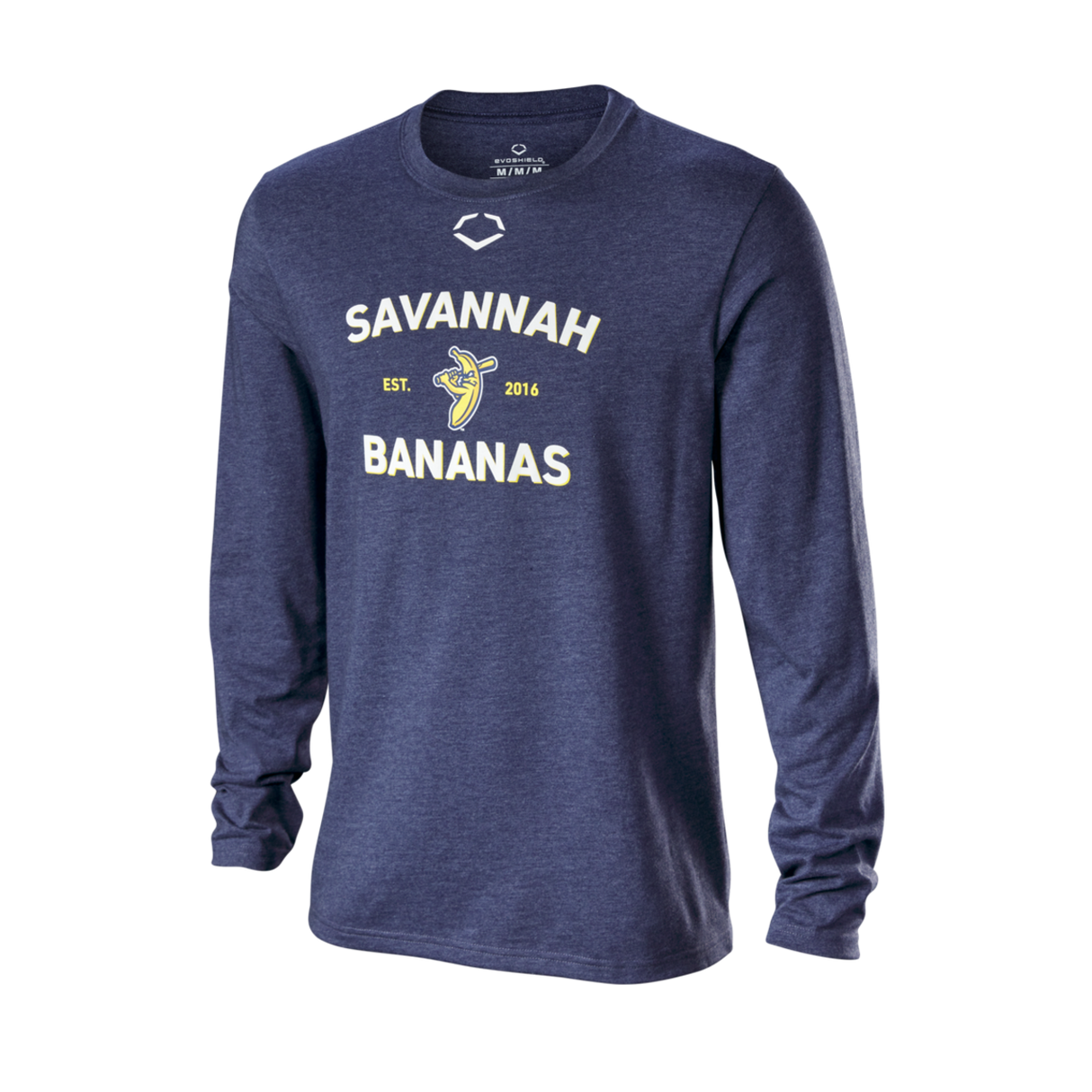 EvoShield Youth EVO Bananas Compression Heather Long Sleeve-5