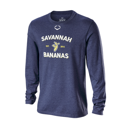 EvoShield Youth EVO Bananas Compression Heather Long Sleeve-5