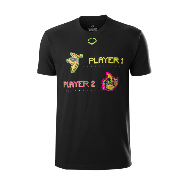 Wilson Adult Softball Party Animal Player 1 Player 2 Baseball Tee-2