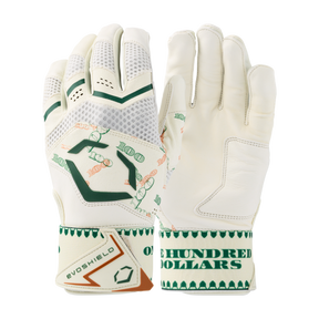 Wilson X-srz Moneybags Carbyne Youth Batting Gloves with Strap-2