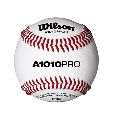 Wilson A1010 Pro Baseball Flat Seam 1 Dozen