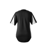 Wilson Girl's E601 2-button Placket Pullover Softball Jersey-1