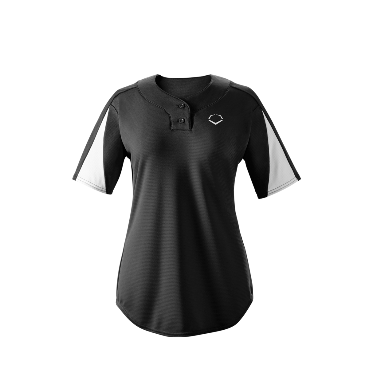 Wilson Girl's E601 2-button Placket Pullover Softball Jersey-2