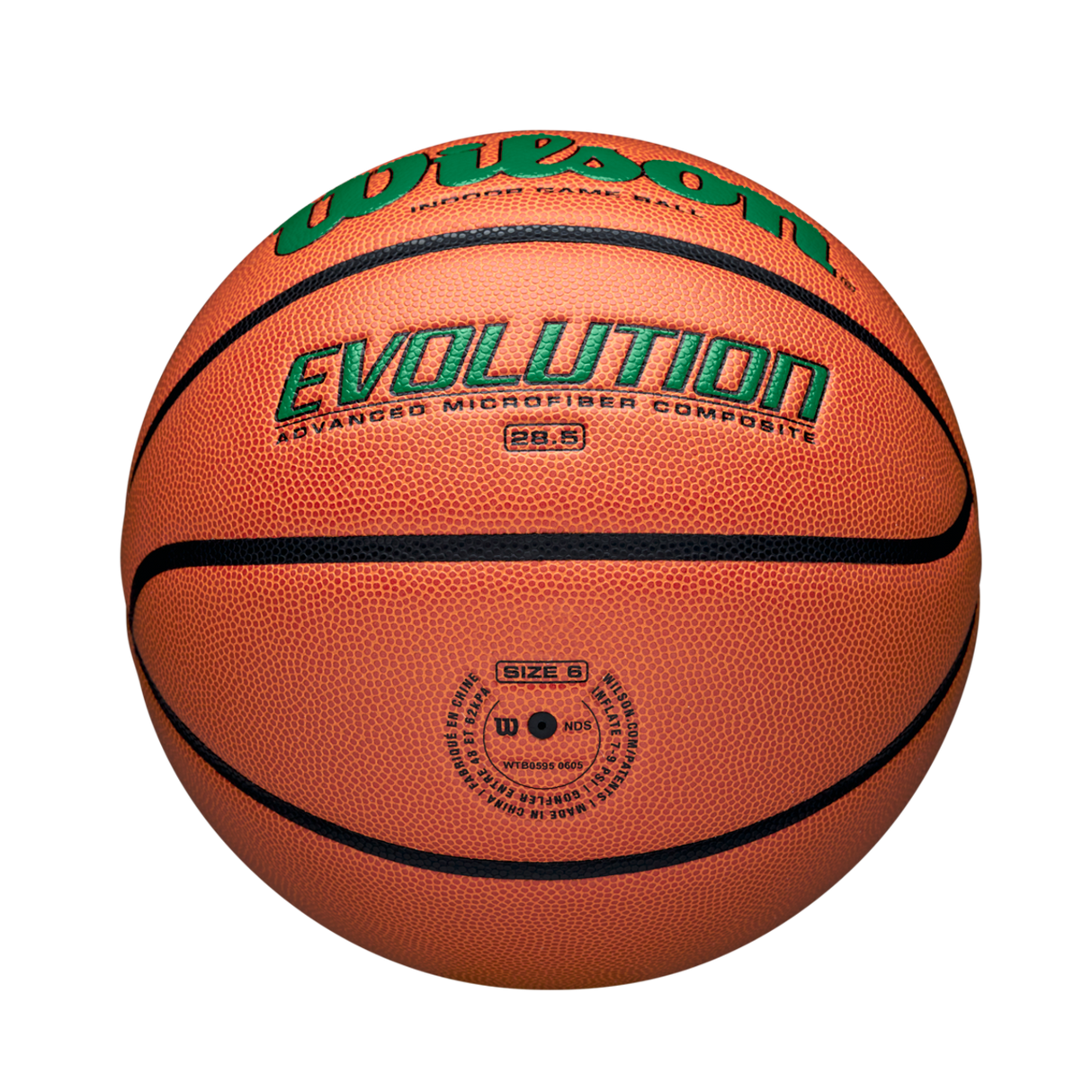 Wilson Adult Evolution Game Ball Basketball-6