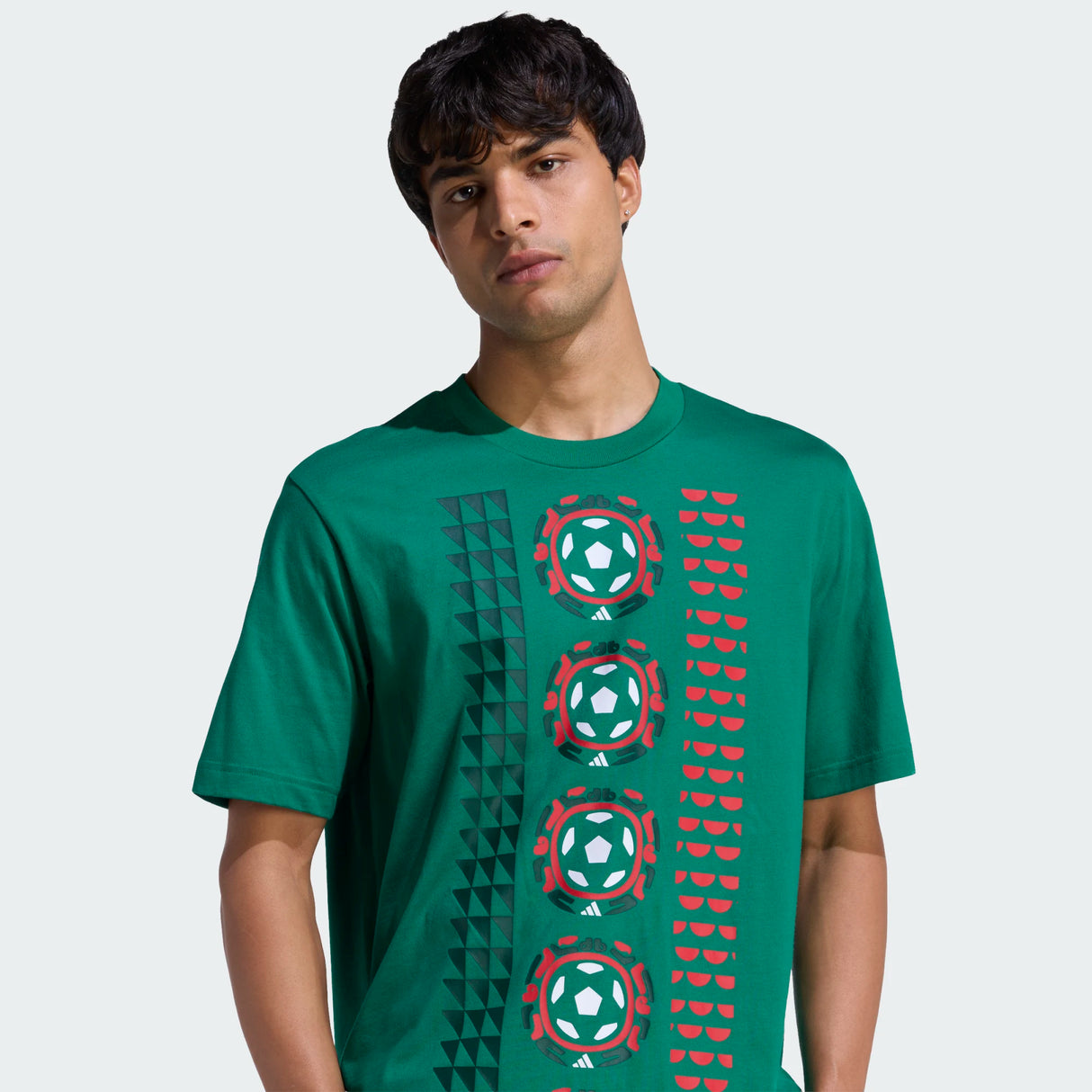 adidas Men's Mexico DNA Soccer T-Shirt-4