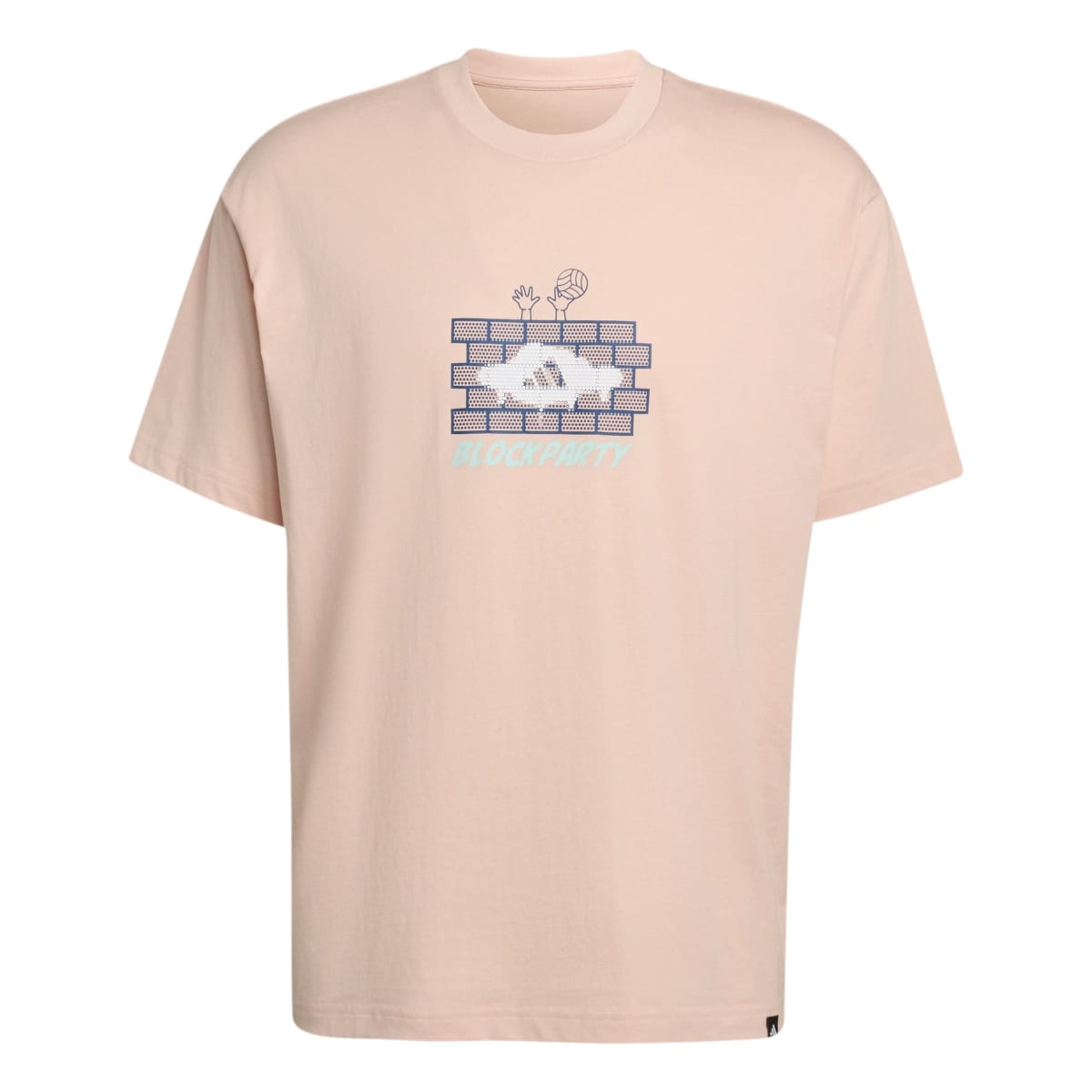 adidas Unisex Adidas Volleyball Fun Graphic T-Shirt-1