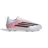 adidas Youth F50 League Lamine Yamal Laceless Firm Ground Football Cleats-1