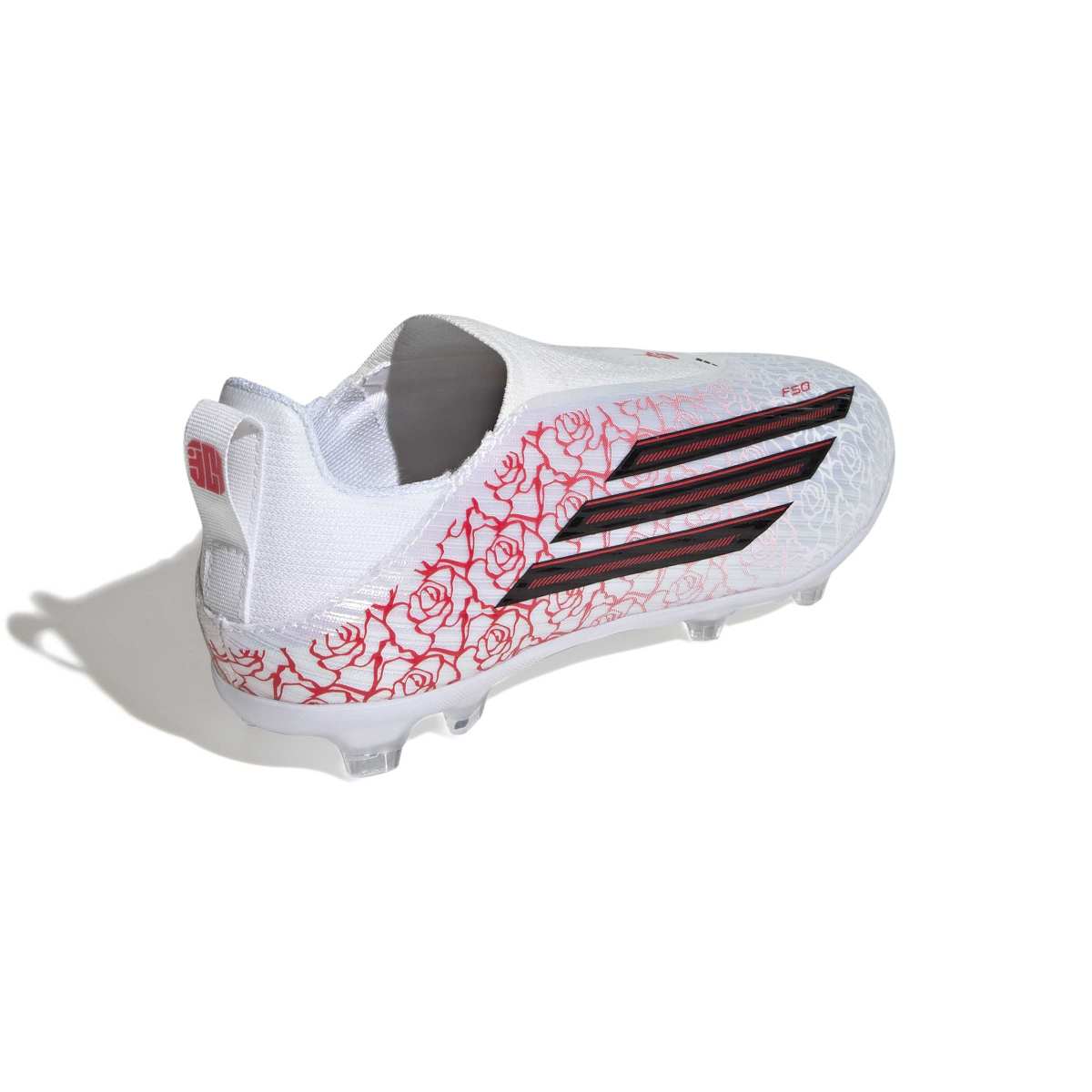 adidas Youth F50 League Lamine Yamal Laceless Firm Ground Football Cleats-6