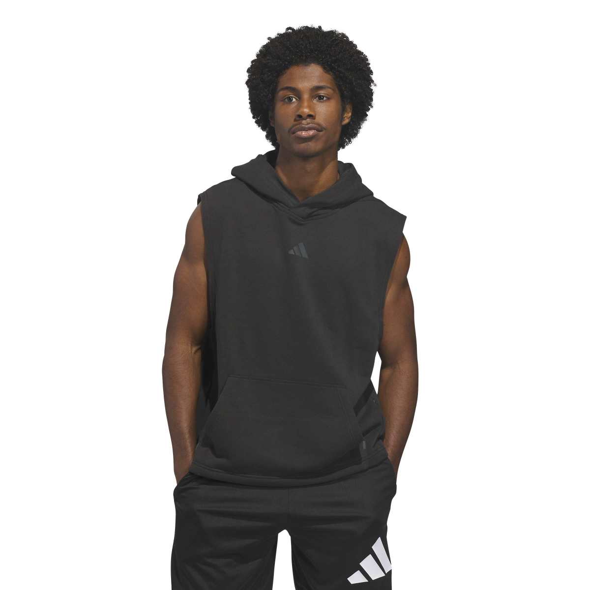 adidas Men's Primelift Workout Sleeveless Hoody-3