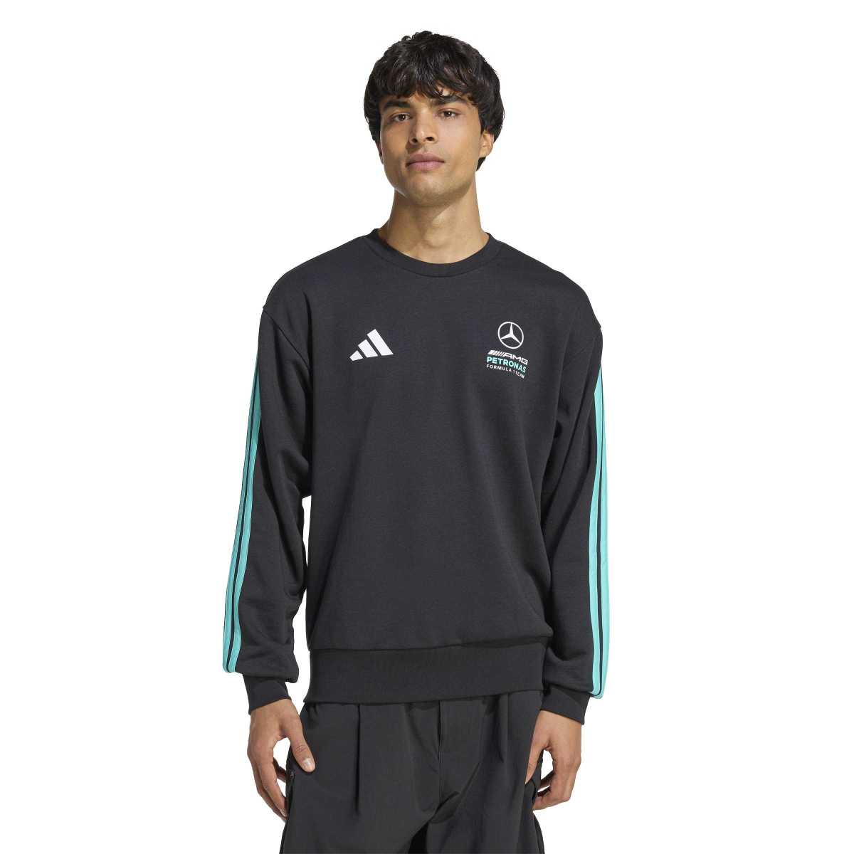adidas Men's Mercedes-Amg Petronas Formula 1 Team Dna Sweat Top-2