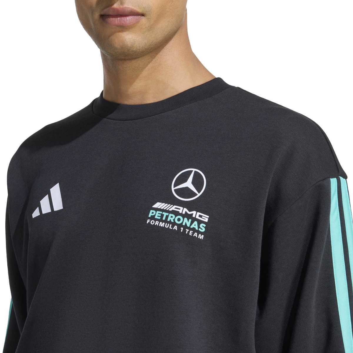 adidas Men's Mercedes-Amg Petronas Formula 1 Team Dna Sweat Top-5