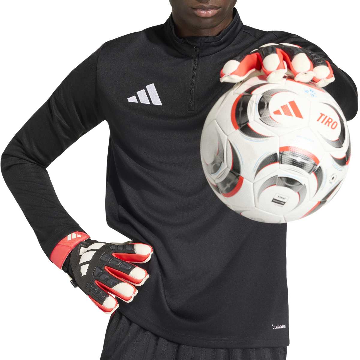 adidas Unisex Predator Match Fingersave Goalkeeper Glove-6