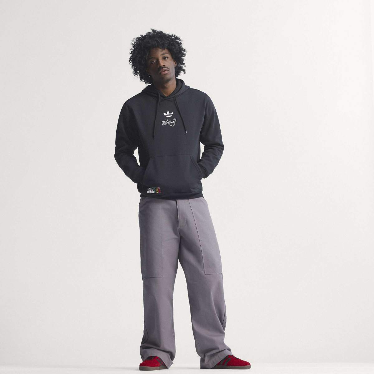 adidas Men's Bob Marley Originals Hoodie-9