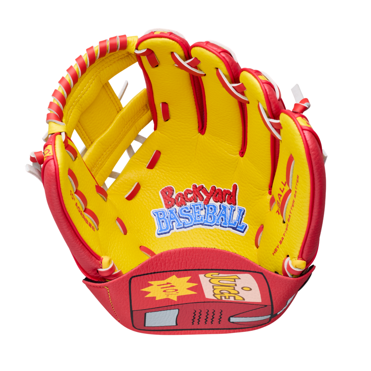 Wilson Men's 2026 Backyard Baseball Juicebox A200 Ez Catch 10" Youth T-ball Glove-1