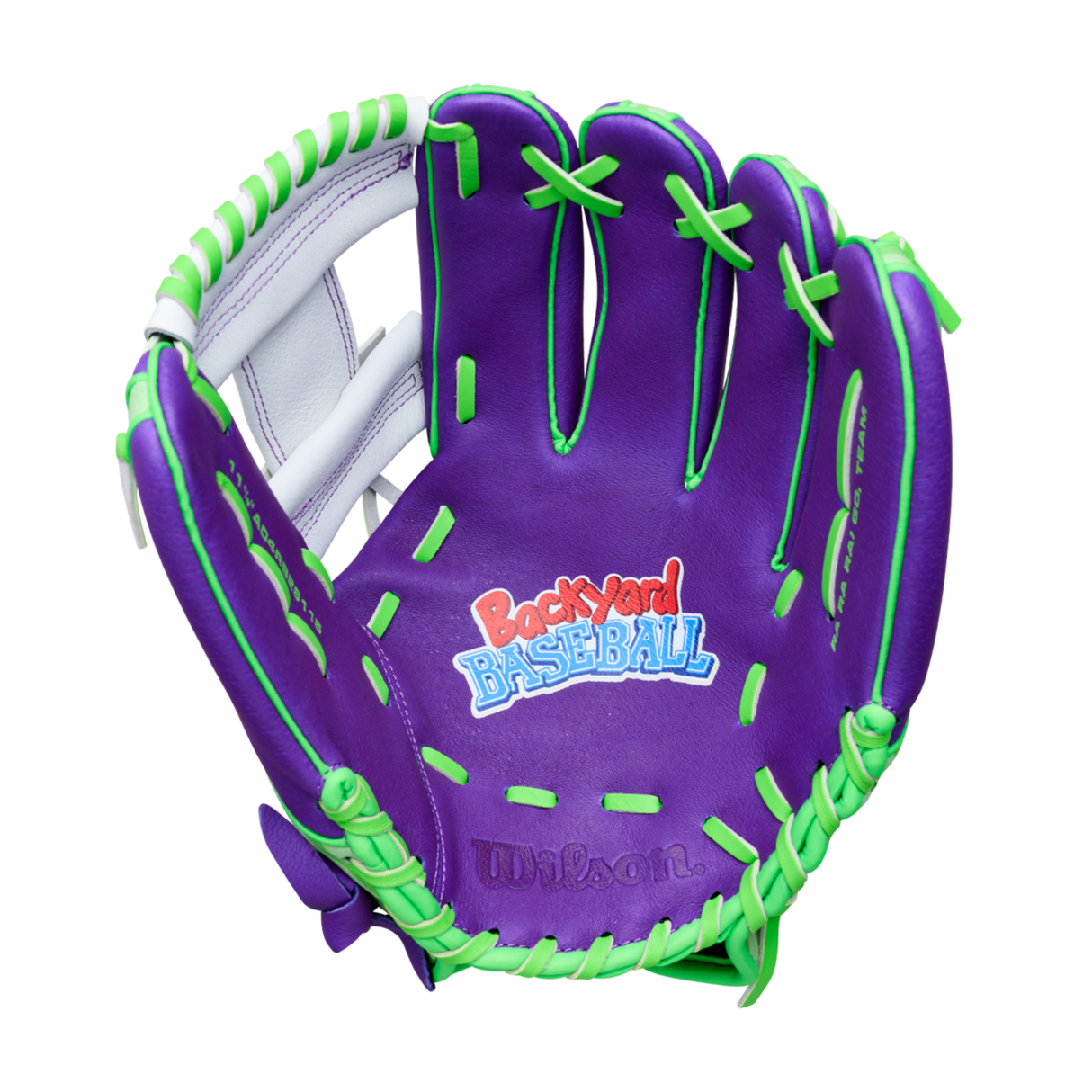 Wilson Men's 2026 Backyard Baseball Melonheads A450 11.5" Youth Baseball Glove-1