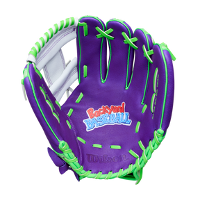 Wilson Men's 2026 Backyard Baseball Melonheads A450 11.5" Youth Baseball Glove-1