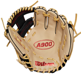 Wilson 2024 A900 PF115 Pedroia Fit 11.5" Infield Baseball Glove-1