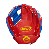 Wilson 2024 A200 Ez Catch 10" T-ball Baseball Glove-1