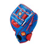 Wilson 2024 A200 Ez Catch 10" T-ball Baseball Glove-2