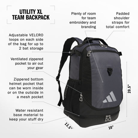 adidas Utility XL Team Backpack-2