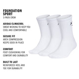 adidas Men's Foundation Sport 3-Pack Crew Sock-2