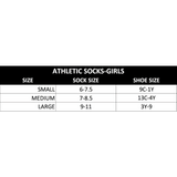 adidas Girl's Superlite 6-Pack No Show Sock-6