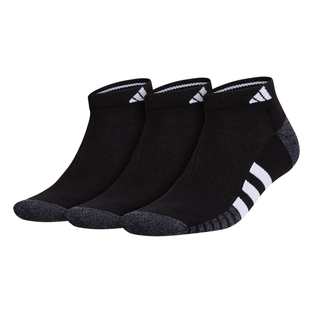 adidas Men's Cushioned 3.0 3-Pack Low Cut Sock-1