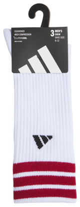 adidas Men's Cushioned 3-Stripe 4.0 3-Pack Crew Sock-6