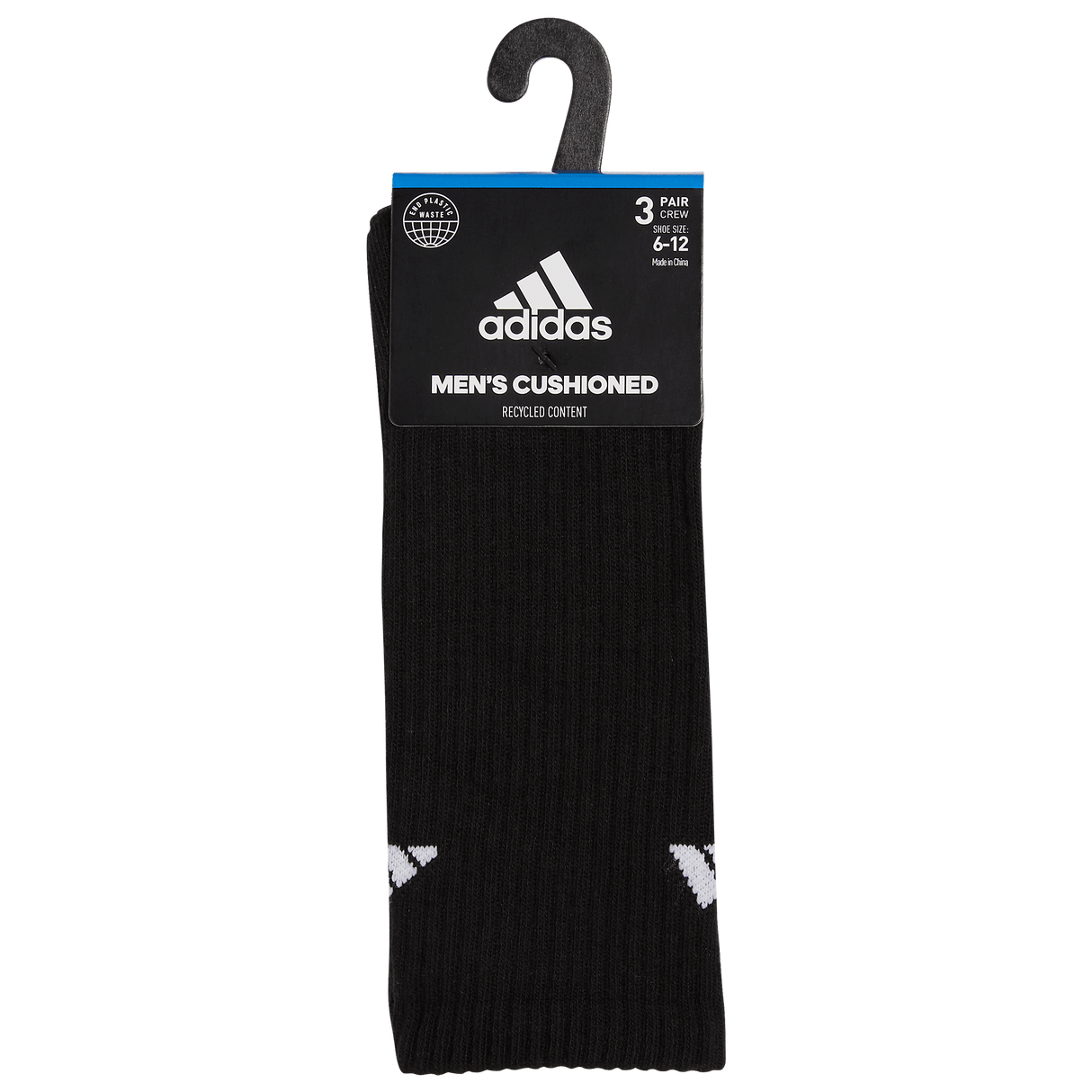 adidas Men's Cushioned 3.0 3-Pack Crew Sock-7
