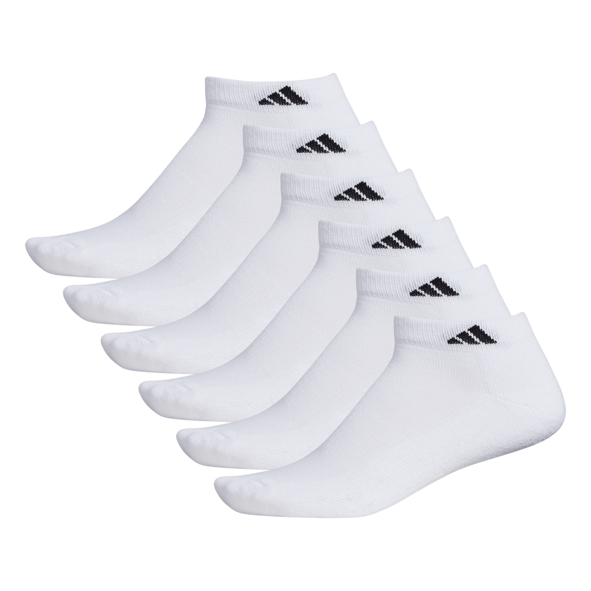 adidas Men's Athletic Cushioned 6-Pack Low Cut Sock-8