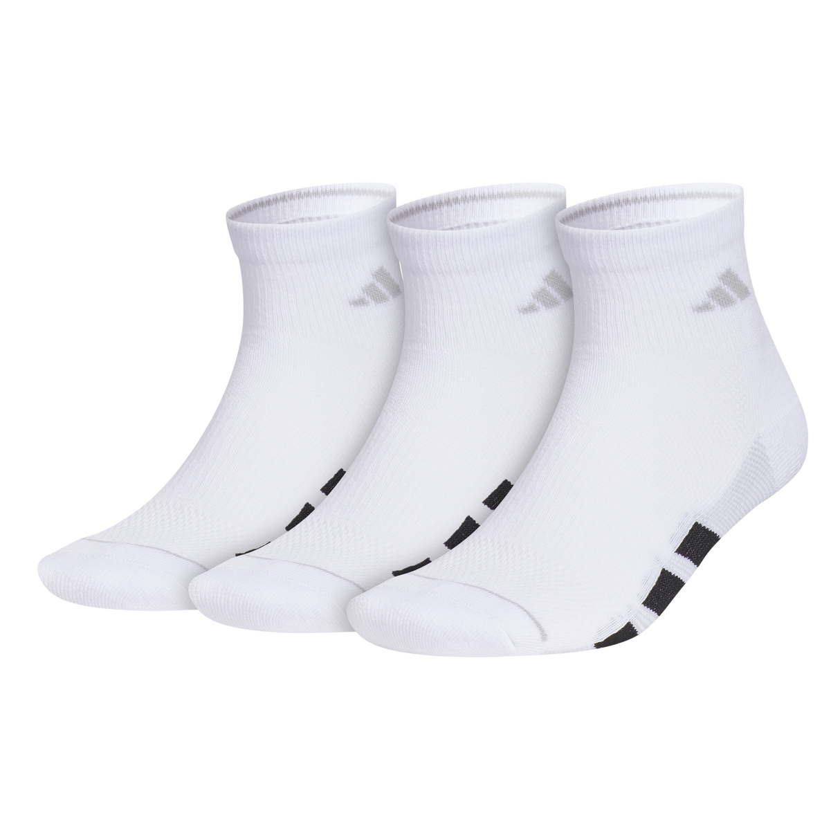 adidas Men's All Day Training 3-Pack Quarter Sock-1