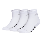 adidas Men's All Day Training 3-Pack Quarter Sock-1