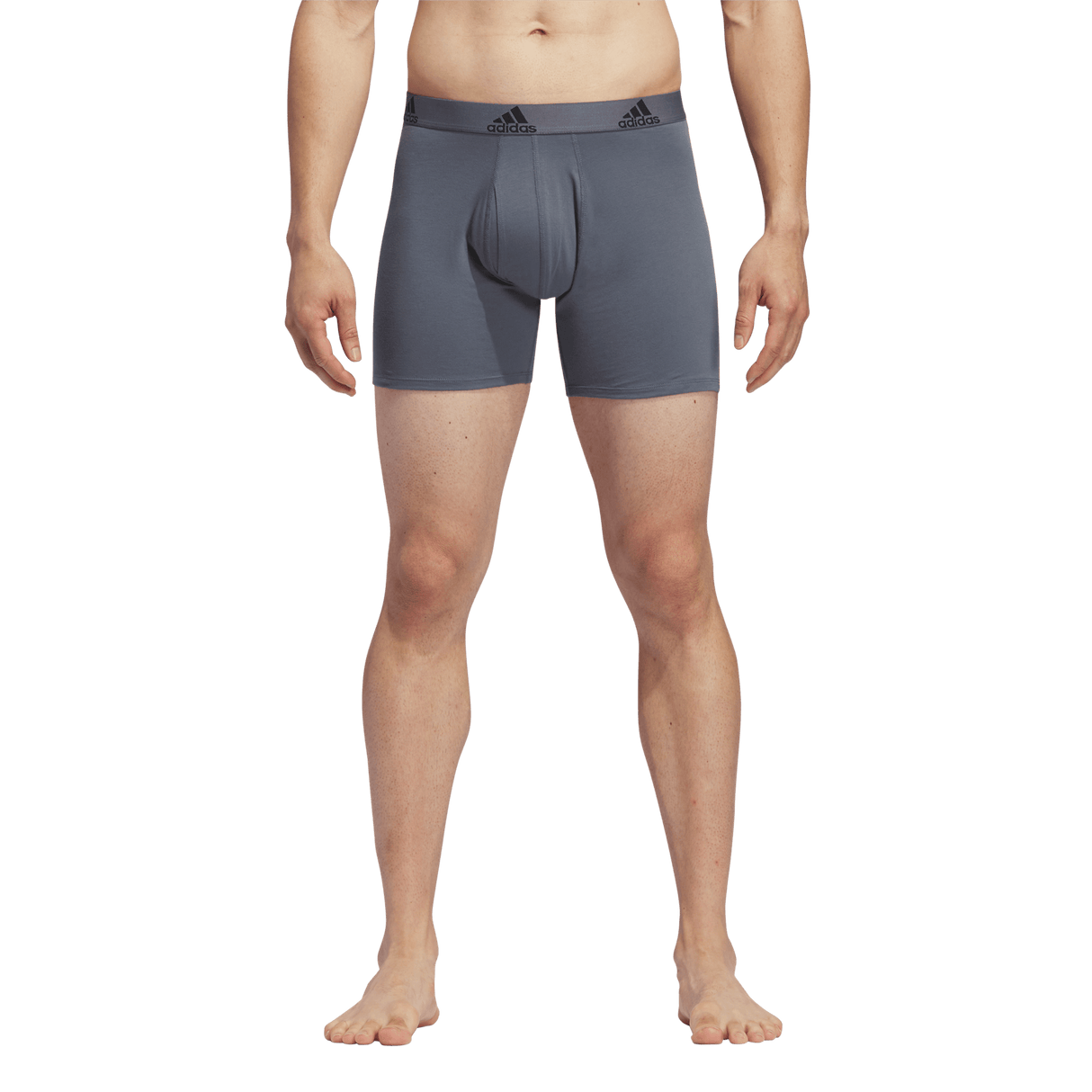 adidas Men's Stretch Cotton 3-Pack Boxer Brief-1