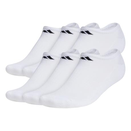 adidas Men's Athletic Cushioned 6-Pack No Show Sock-1